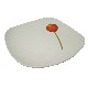 BAJOPLATO DONG PORCELANA TULIPAN ROJO