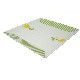 PLATO POSTRE CUADRAD RAYAS TULIPAN VERDE