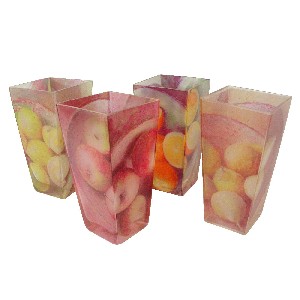 FLORERO CONICO SUPERGRANDE FRUTAS SURTIDO