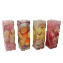 FLORERO CRISTAL SUPERGRANDE FRUTAS SURTIDO