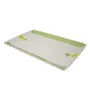 BANDEJA RECTANGULAR RAYAS TULIPAN VERDE