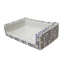 JABONERA PARED CUBO POMPAS AZULES