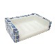 JABONERA PARED CUBO MOSAICO AZUL
