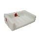 JABONERA PARED CUBO PORCELANA CALA ROJA