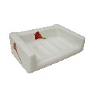 JABONERA PARED CUBO PORCELANA CALA ROJA