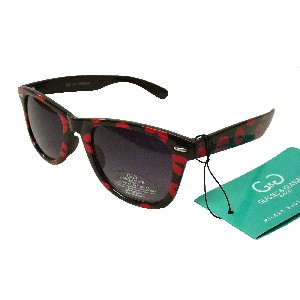 GAFAS DE SOL G&G PASTA LIGERAS GE3485NR NEGRA LABIOS ROJOS