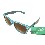 GAFAS DE SOL G&G PASTA LIGERAS GE93436ABB AZUL LUNARES BLANCOS