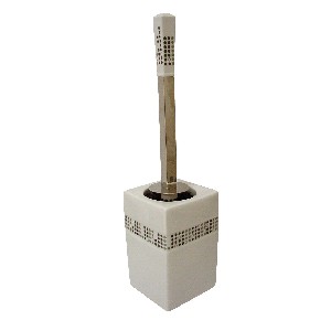 ESCOBILLERO CUBO POMPAS GRISES
