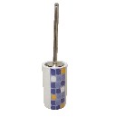 ESCOBILLERO CILINDRO CUADROS AZUL