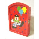 ARMARIO CUELGALLAVES ROJO PAYASO