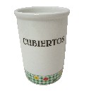 CUBERTERO GRANDE ALTO FLOR VICHY VERDE