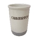 CUBERTERO GRANDE ALTO VICHY AZUL