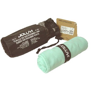 TOALLA MICROFIBRA LISA PEQUEÑA VERDE MENTA