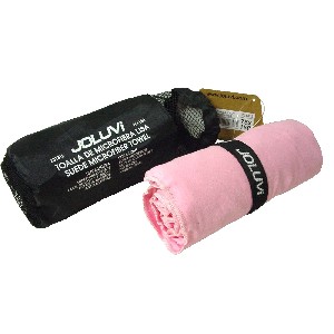 TOALLA MICROFIBRA LISA GRANDE ROSA CLARO