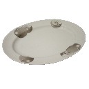 FUENTE OVALADA GRANDE MANZANA GRIS