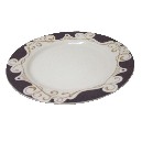 BAJOPLATO REDONDO PORCELANA GRECA AZ