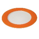 BAJOPLATO REDONDO LISO NARANJA