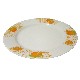 BAJOPLATO REDONDO PORCELANA NARANJAS