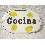 PLACA OVALADA COCINA LIMONES