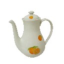 CAFETERA REDONDA 1450ML NARANJAS