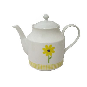 CAFETERA TETERA VICHY MARGARITA AMARILLO