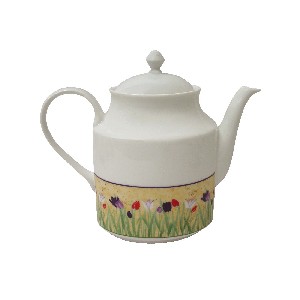 CAFETERA TETERA 1550ML TULIPANES CESPED
