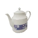 CAFETERA TETERA 1550ML CORAZON AZUL