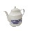 CAFETERA TETERA 1550ML CORAZON AZUL