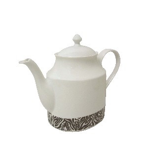 CAFETERA TETERA 1550ML CEBRA NEGRO