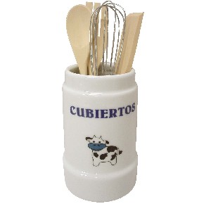 CUBERTERO CON CUBIERTOS VACA