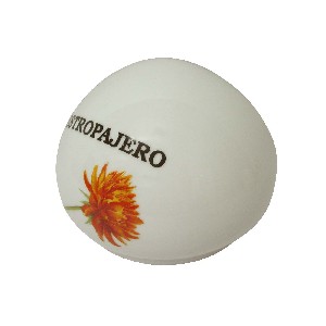 ESTROPAJERO REDONDO DALIA ROJA