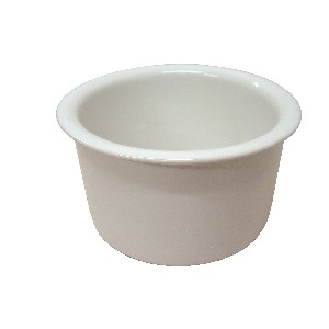 BOWL REDONDO ALTO CERAMICA BLANCO