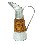 JARRA REGADERA GALVANIZADA GRANDE 5 LITROS AMARILLO