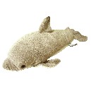 PELUCHE DELFIN GRIS MEDIANO SIN SONIDO