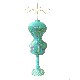 FIGURA MANIQUI MADERA DECOPATCH AZUL