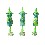 FIGURA MANIQUI MADERA DECOPATCH VERDE