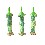 FIGURA MANIQUI MADERA DECOPATCH VERDE