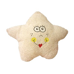 COJIN BAÑO VENTOSAS INFANTIL ESTRELLA ROSA