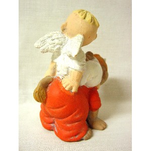 FIGURA LUCIFER SAN GABRIEL JUGANDO