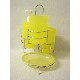 JUEGO BAÑO SOPORTE 4 PIEZAS AMARILLO