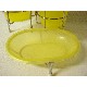 JUEGO BAÑO SOPORTE 4 PIEZAS AMARILLO
