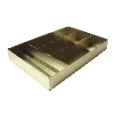 CUBERTERO BAJO METALICO RECTANGULAR