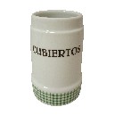 CUBERTERO SIN CUBIERTOS VICHY VERDE