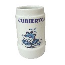 CUBERTERO SIN CUBIERTOS FLOR POLACA
