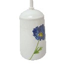 ESCOBILLERO BORDE BAÑO AMAPOLA AZUL