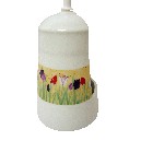 ESCOBILLERO BORDE BAÑO TULIPANES CESPED