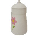 ESCOBILLERO BORDE BAÑO MARGARITA ROSA