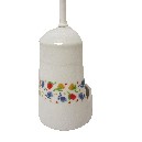 ESCOBILLERO BORDE BAÑO TULIPANES GRANDES