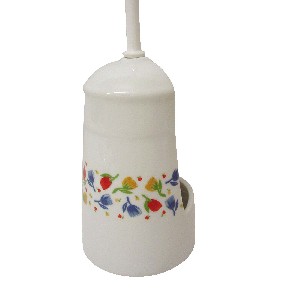 ESCOBILLERO BORDE BAÑO TULIPANES GRANDES