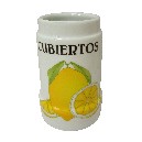 CUBERTERO SIN CUBIERTOS LIMONES